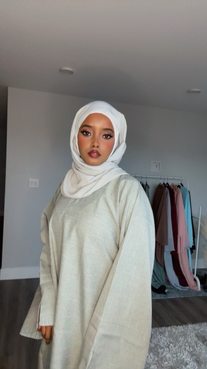 LINEN ABAYA